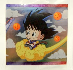 Sticker DRAGON BALL GAUFRETTE BANDAI #CHÔ 1-03 Rang R - Son goku