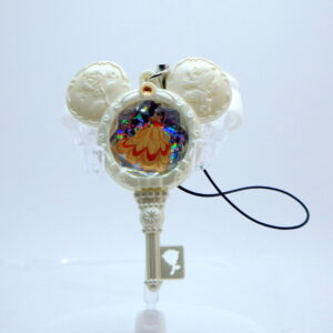 Clé KIRA KIRA SHINY KEY Disney Magic Castle #LA BELLE ET LA BETE - Belle