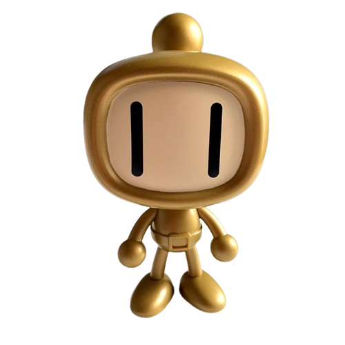 Figurine BOMBERMAN Gacha Secret (Or)