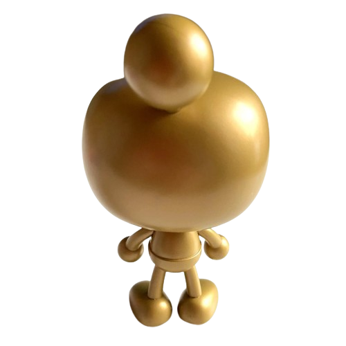 Figurine BOMBERMAN Gacha Secret (Or) – Image 3