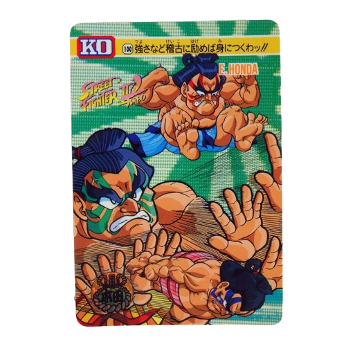 Carte Street fighter 2 Carddass - part.3 No.100
