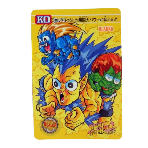 Carte Street fighter 2 Carddass - part.3 No.102