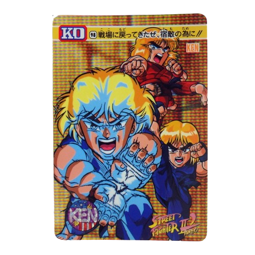 Carte Street fighter 2 Carddass - part.3 No.98
