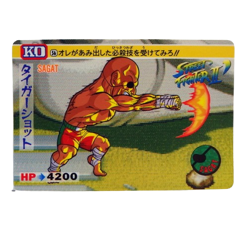 Carte Street fighter 2 Carddass - part.2 No.56