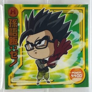 Sticker DRAGON BALL GAUFRETTE BANDAI #W 10-16 N gohan zeno