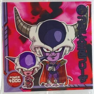 Sticker DRAGON BALL GAUFRETTE BANDAI #W 12-01 N Freezer & cold