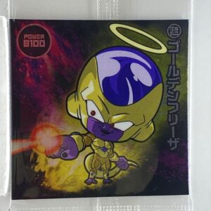 Sticker DRAGON BALL GAUFRETTE BANDAI #W 13-03 BR golden freezer ange