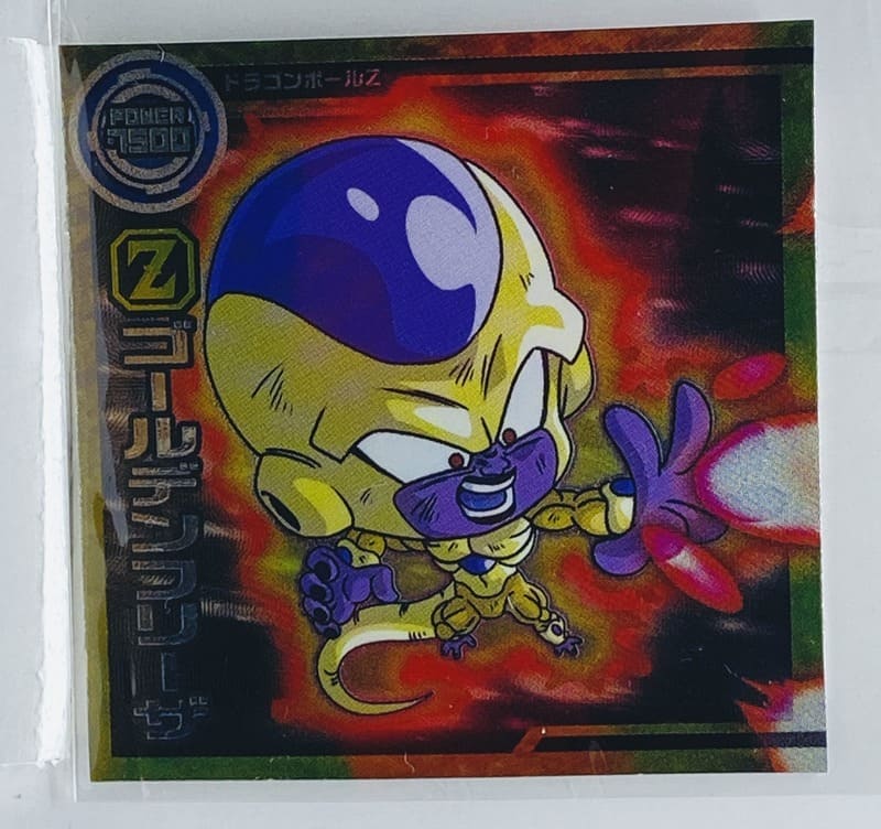 Sticker DRAGON BALL GAUFRETTE BANDAI #CHÔ 4-20 N golden freezer