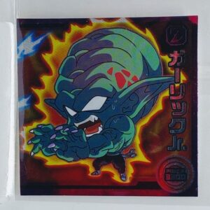 Sticker DRAGON BALL GAUFRETTE BANDAI #CHÔ 4-27 N garlic.jr full power (en loose)