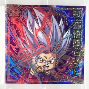 Sticker DRAGON BALL GAUFRETTE BANDAI #CHÔ 5-01 ER gohan beast