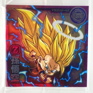 Sticker DRAGON BALL GAUFRETTE BANDAI #CHÔ 5-20 N son goku ssj3 ange