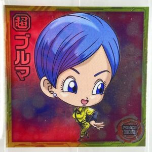 Sticker DRAGON BALL GAUFRETTE BANDAI #CHÔ 6-02 N bulma