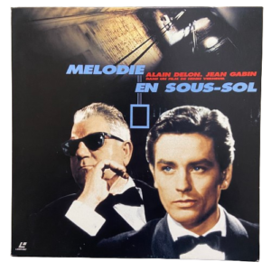 Laserdisc Japonais de "Mélodie en sous-sol" - Édition NTSC, Version Originale Sous-Titrée Japonais
