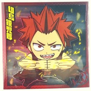Sticker MY HERO ACADEMIA GAUFRETTE BANDAI #MHA 1-21 N kirishima eijiro