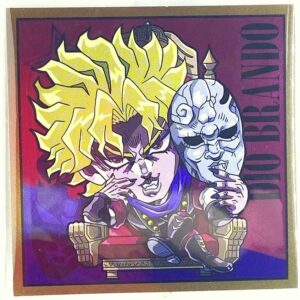 Sticker JoJo's Bizarre Adventure GAUFRETTE BANDAI #JO 12-02 R Dio brando