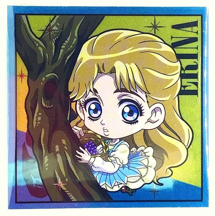 Sticker JoJo's Bizarre Adventure GAUFRETTE BANDAI #JO 12-05 N erina