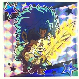 Sticker JoJo's Bizarre Adventure GAUFRETTE BANDAI #JO 12-21 SR jonathan joestar