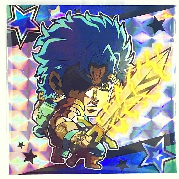 Sticker JoJo's Bizarre Adventure GAUFRETTE BANDAI #JO 12-21 SR jonathan joestar