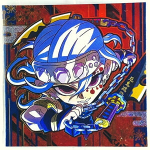 Sticker DEMON SLAYER GAUFRETTE BANDAI #KIMESTU 10-SP08 ★★★★ tengen