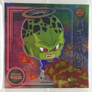 Sticker DRAGON BALL GAUFRETTE BANDAI #W 14-11 R Paikuhan