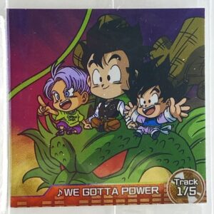 Sticker DRAGON BALL GAUFRETTE BANDAI #CHÔ 2-16 R son gohan, goten et trunks