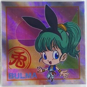 Sticker DRAGON BALL GAUFRETTE BANDAI #CHÔ 7-11 GR+ bulma enfant