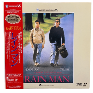 Laserdisc Japonais de "Rain Man" - Édition NTSC, Version Originale Sous-Titrée Japonais