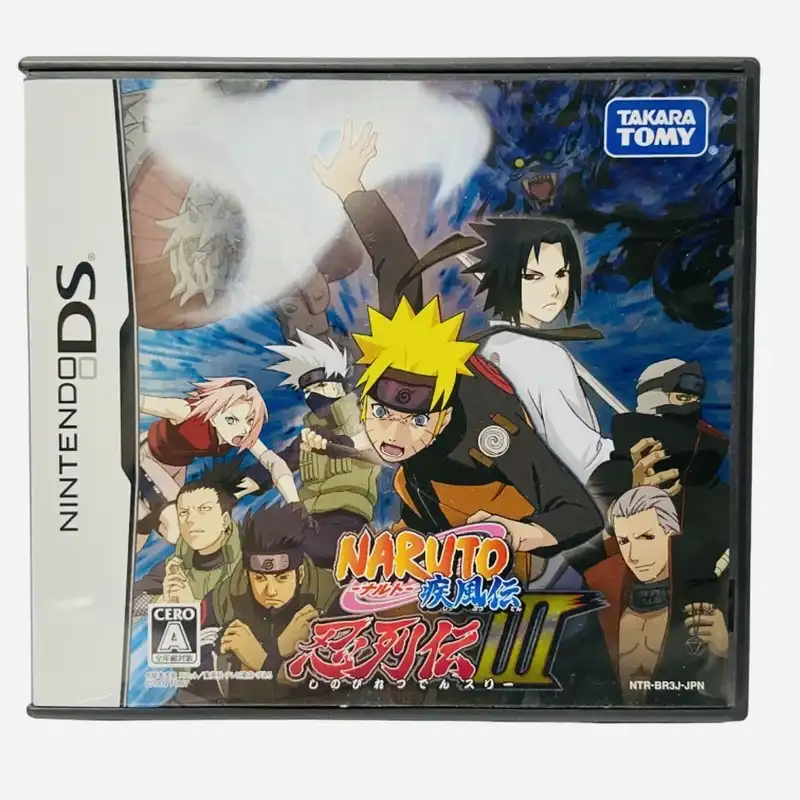 Jeux Nintendo DS NARUTO Shinppuden Shinobi Retsuden 3 JPN NTR-P-BR3J