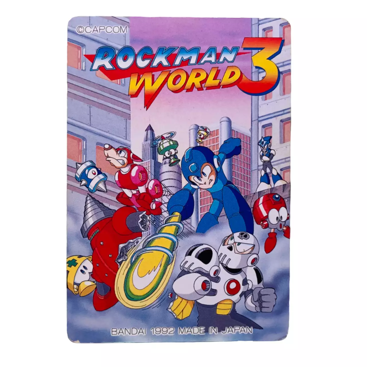 Carte Rockman Carddass part.3 No.124 – Image 2
