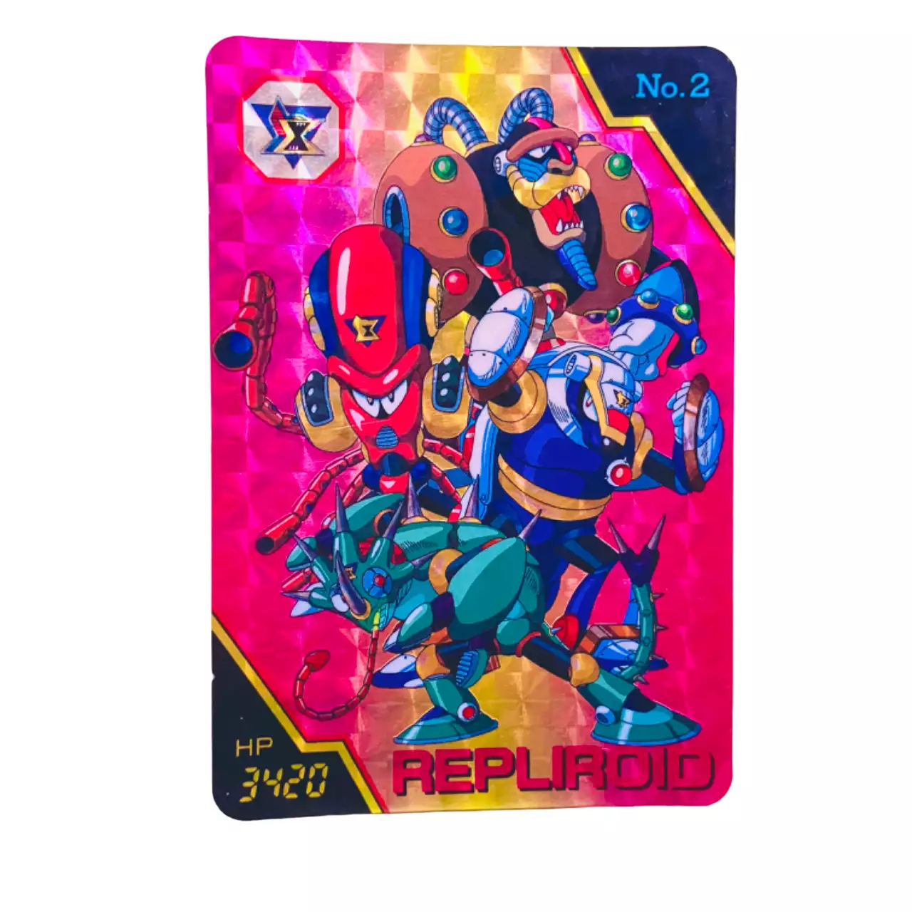 Carte Rockman X Carddass part.1 No.2 PRISM