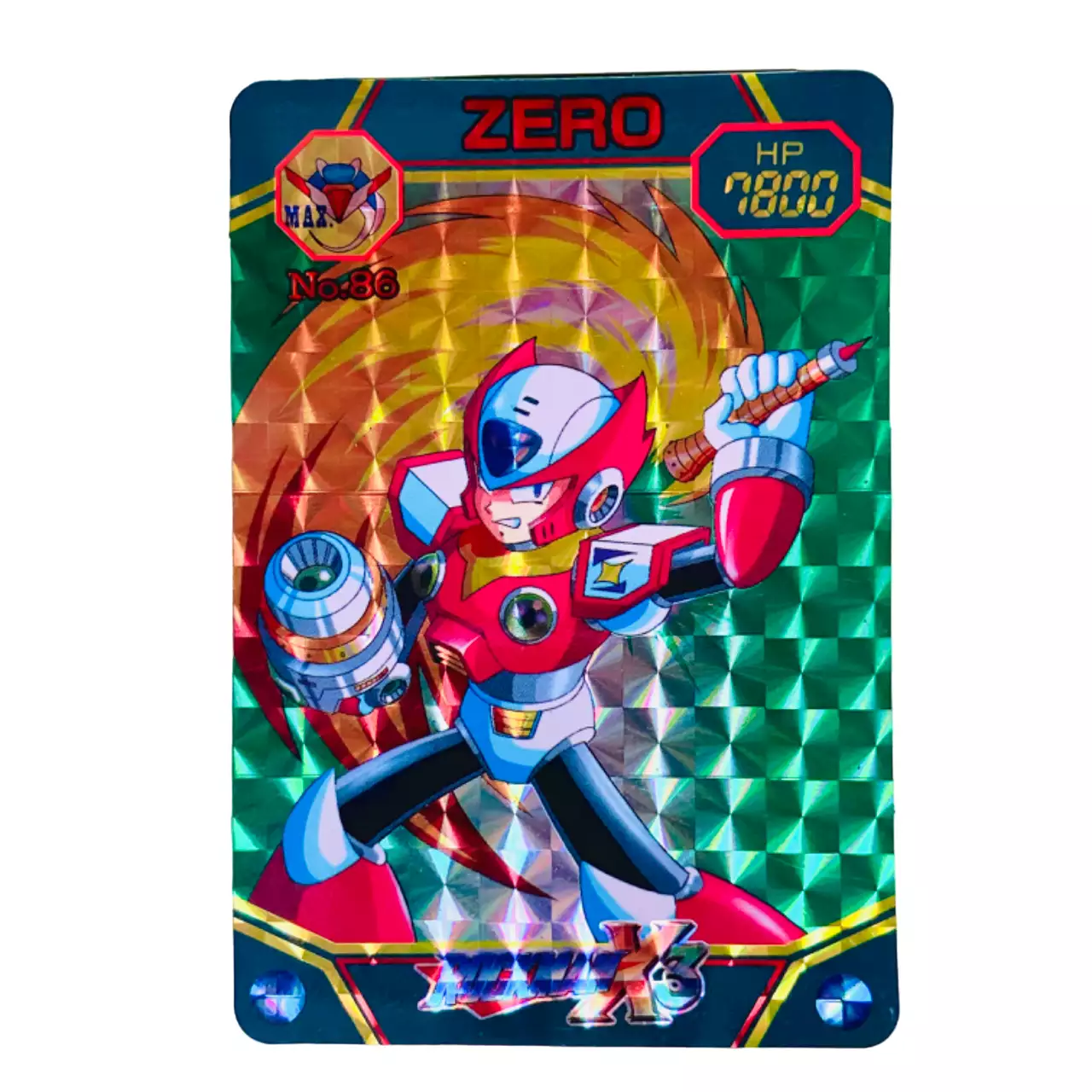 Carte Rockman X Carddass part.3 No.86 PRISM