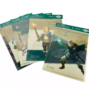 Originale Clear file A4 Zelda : Tears of the kingdom Colab SUNTORY Boss Coffee Collection complète 6 pièces