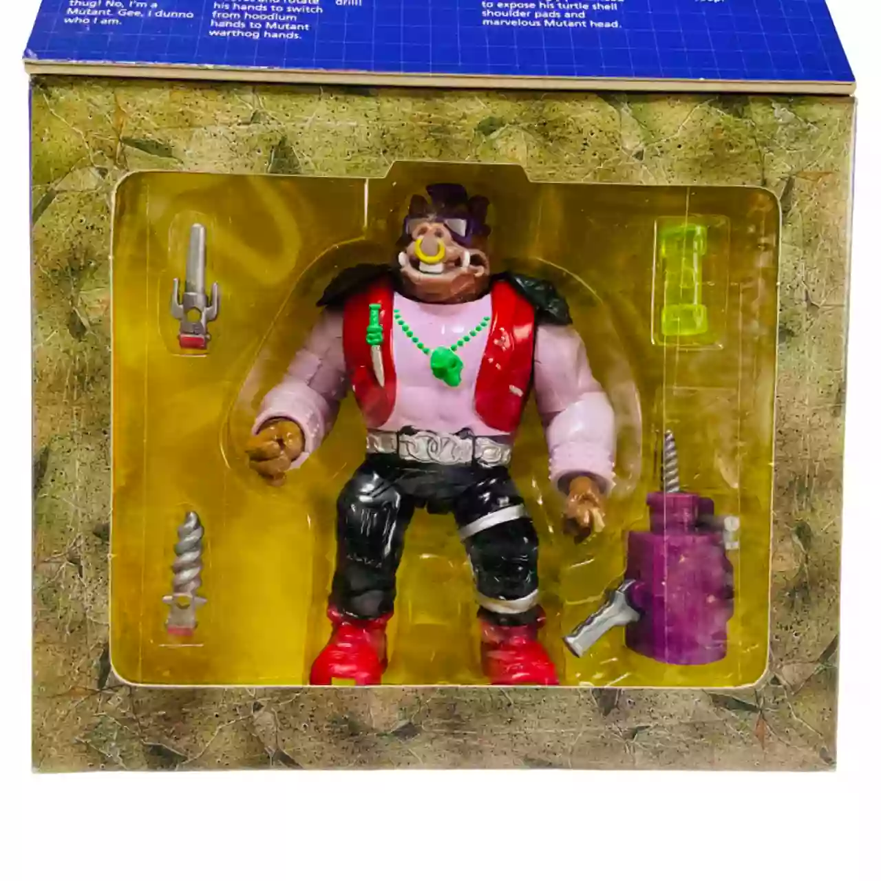 Jouet Vintage Tortue ninja Mutations Mutatin' Bebop – Image 2