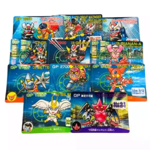Carte Carddass CB chara super robot chokessen Lot 11 cartes