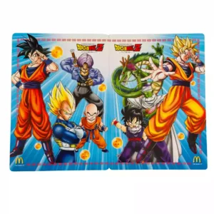 Shitajiki Dragon ball Z Mac Donald Set de 2