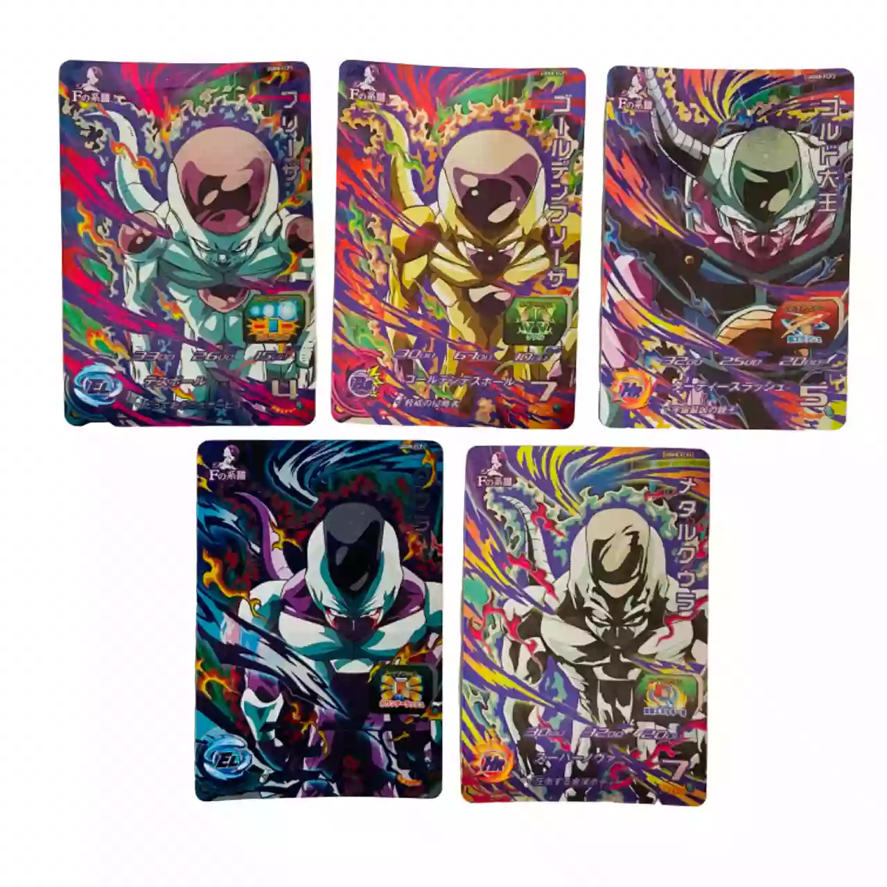 Carte Super Dragon ball Heroes CP F no Keifu Set Complet UGM8-FCP