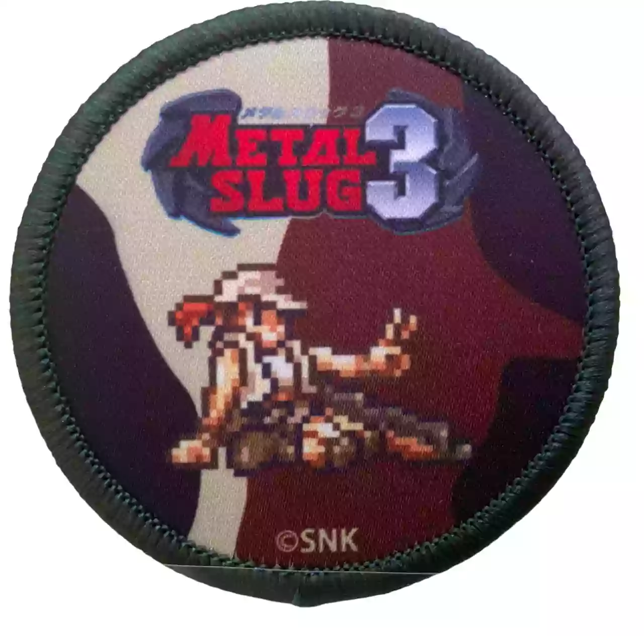 Badge (broche style patch) Metal Slug 3 SNK Fio
